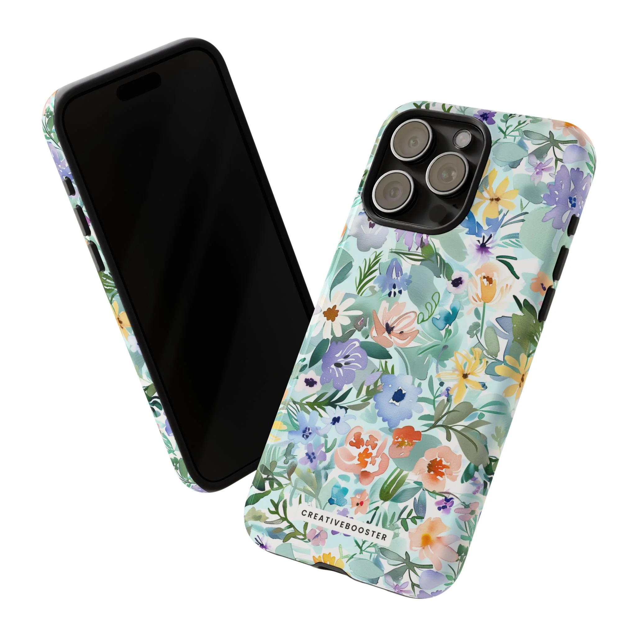 Watercolor Meadow - Tough Phone Case - Image 124