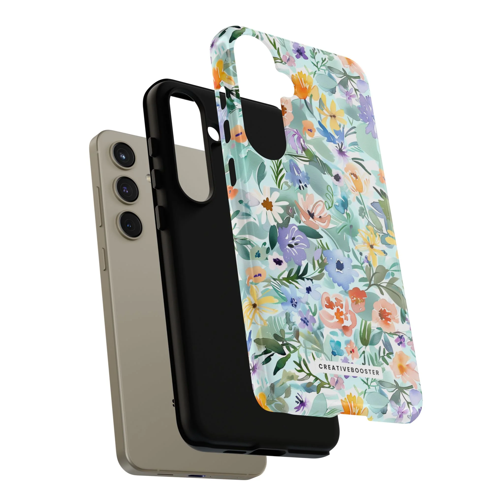 Watercolor Meadow - Tough Phone Case - Image 131