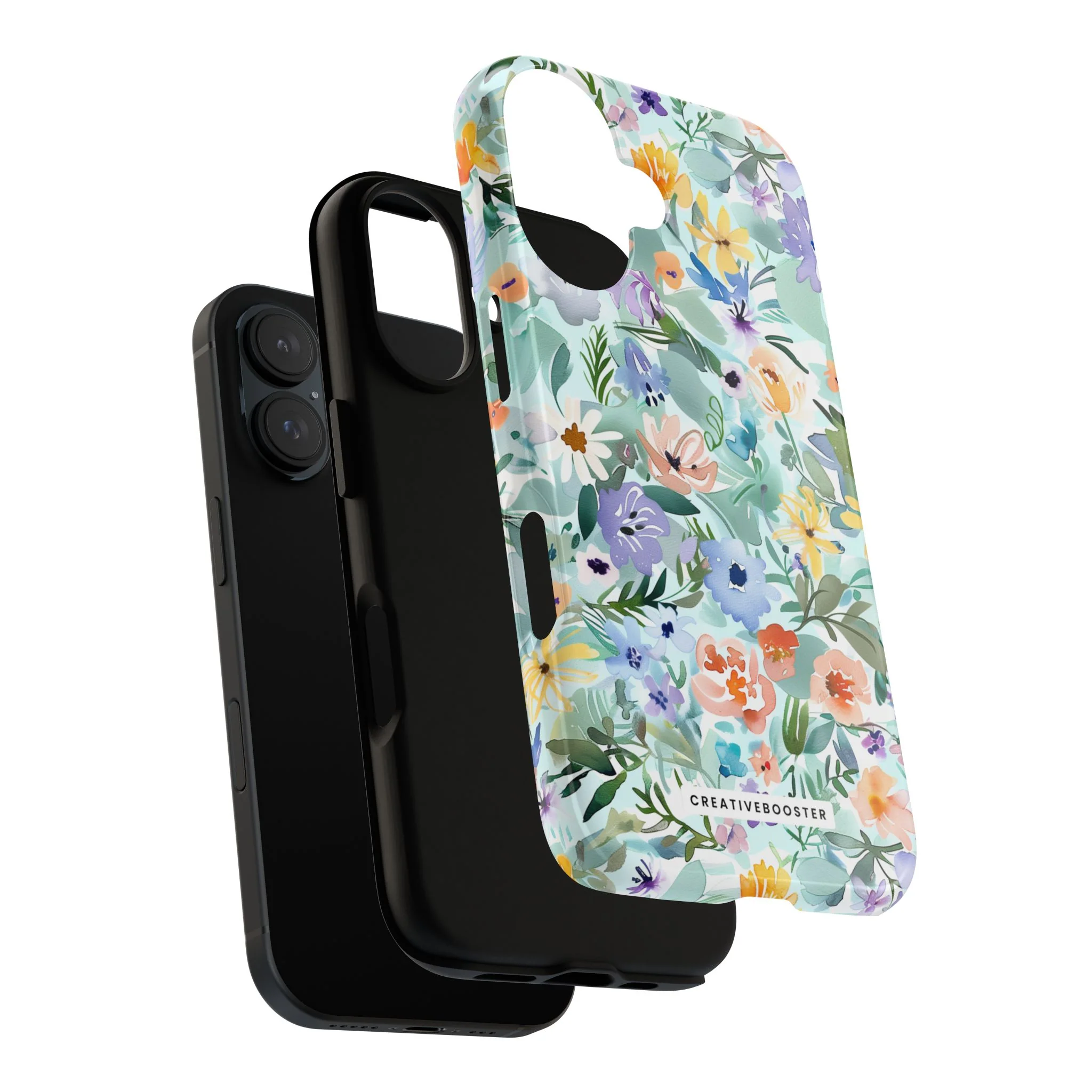 Watercolor Meadow - Tough Phone Case - Image 142