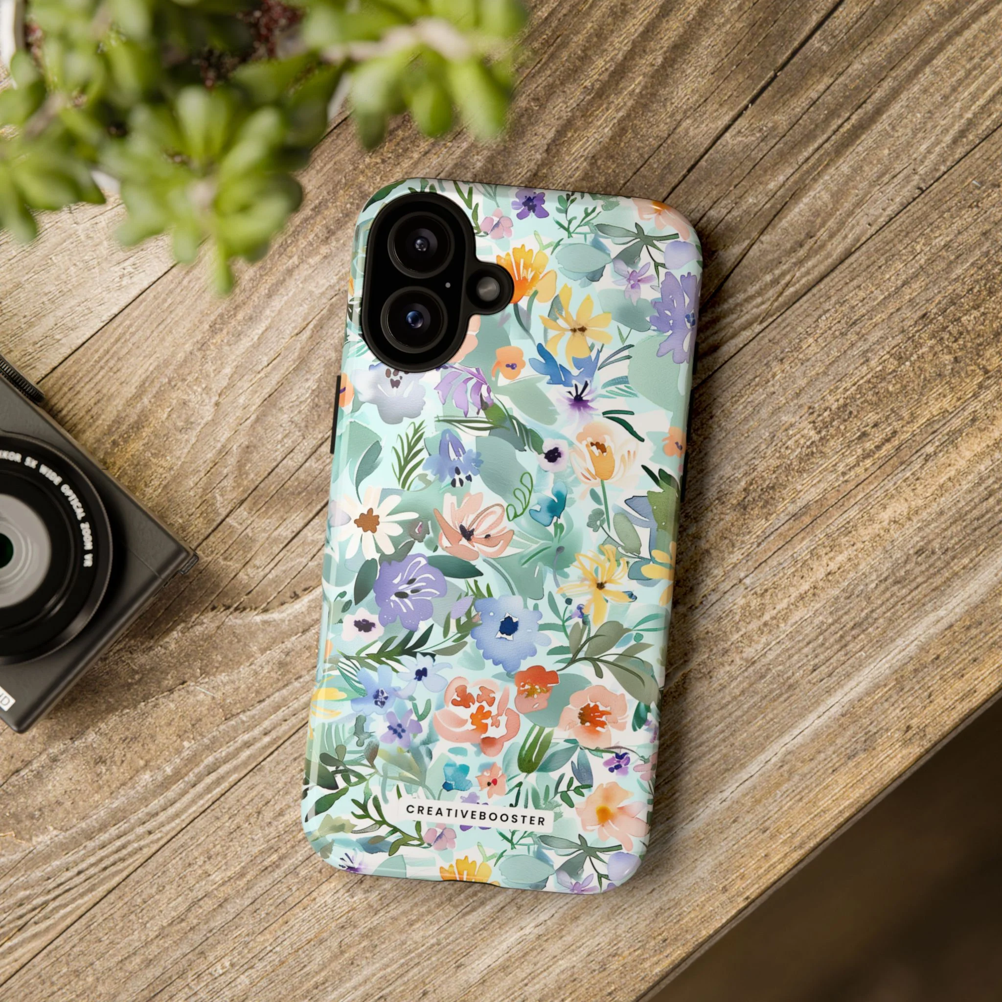 Watercolor Meadow - Tough Phone Case - Image 146