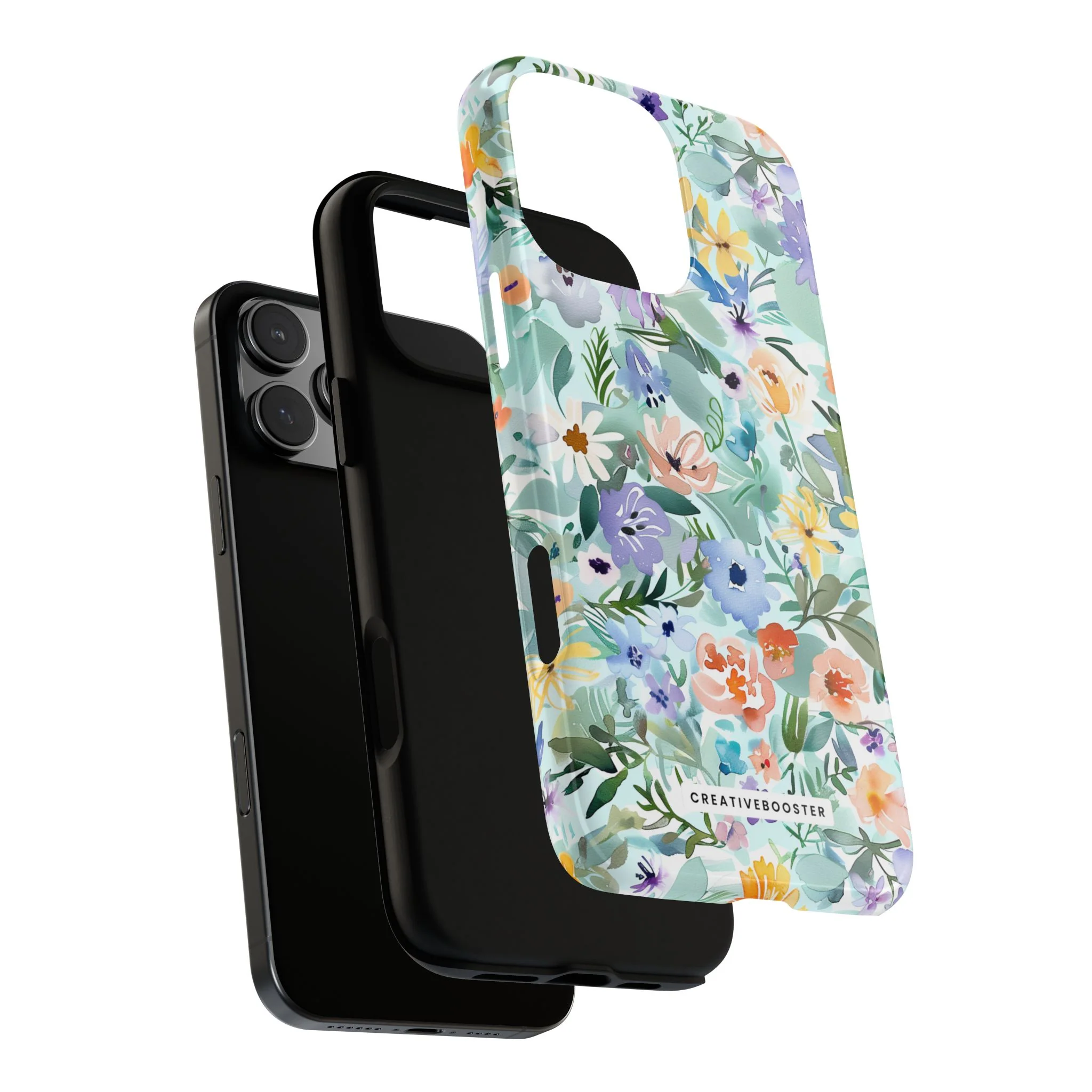 Watercolor Meadow - Tough Phone Case - Image 148