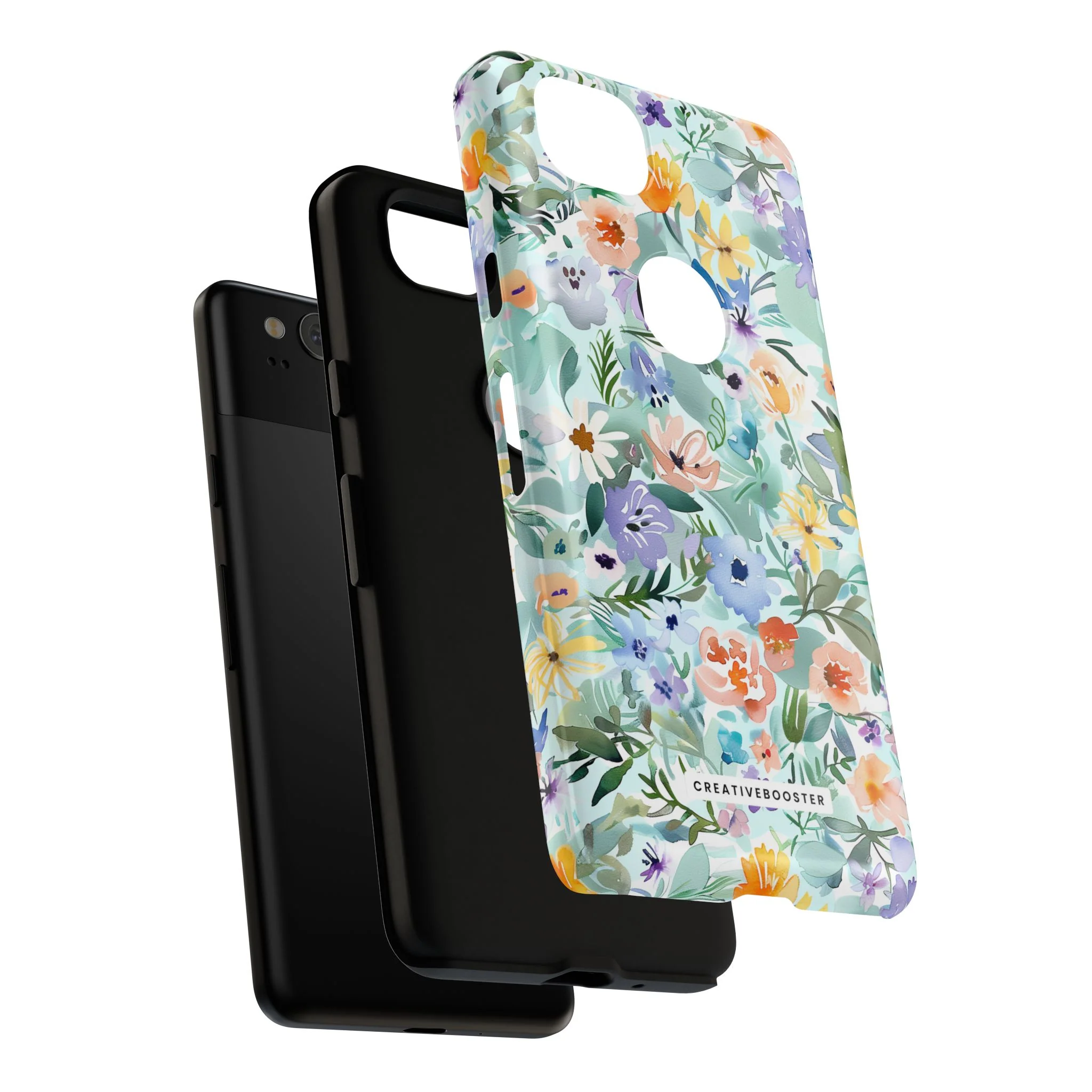 Watercolor Meadow - Tough Phone Case - Image 157