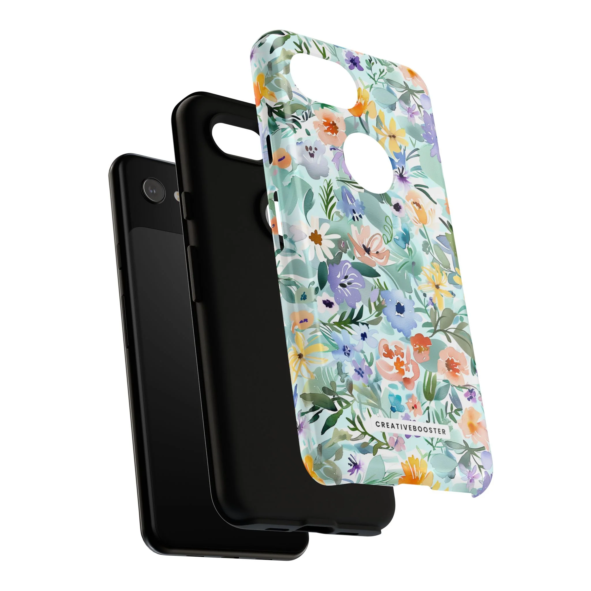 Watercolor Meadow - Tough Phone Case - Image 165
