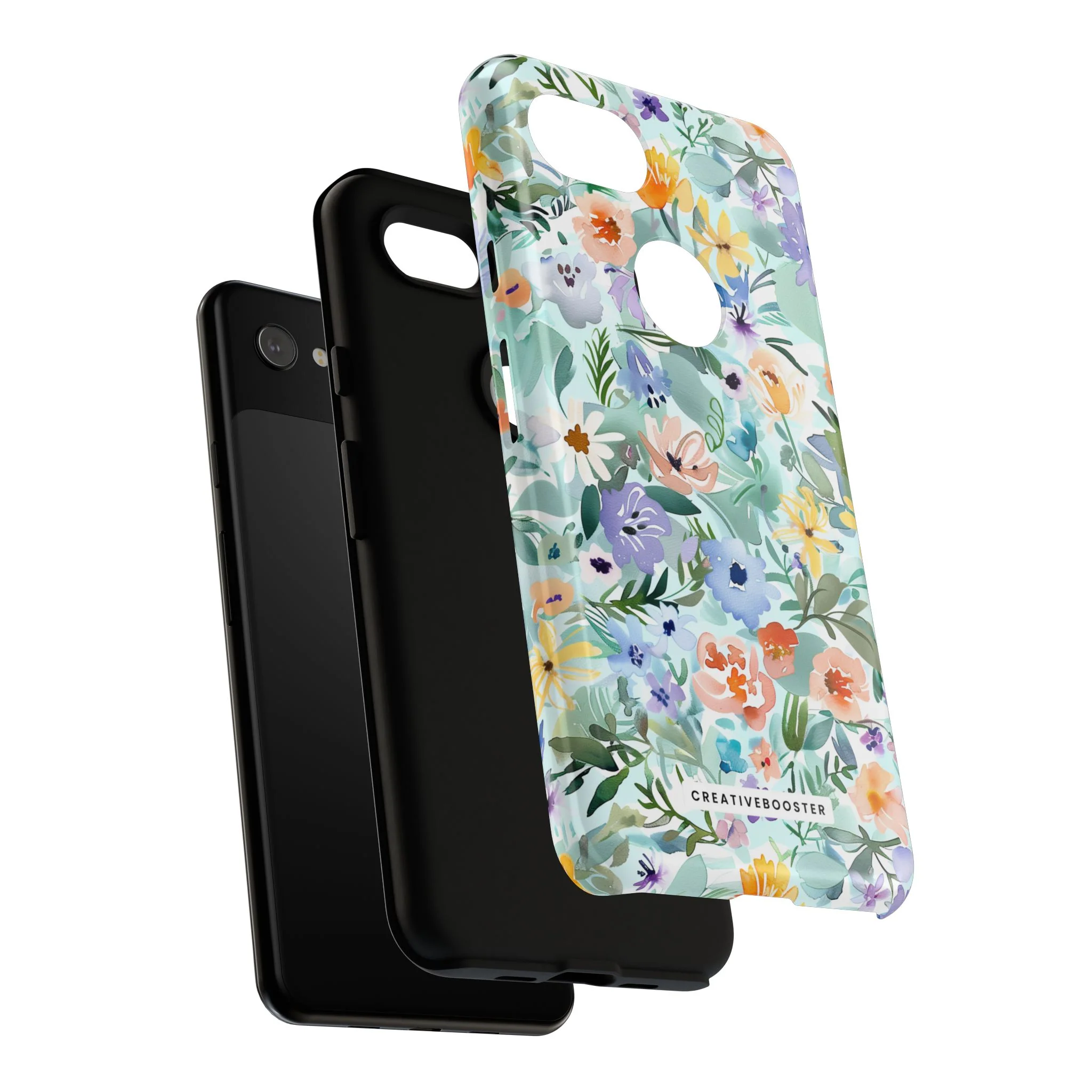 Watercolor Meadow - Tough Phone Case - Image 167