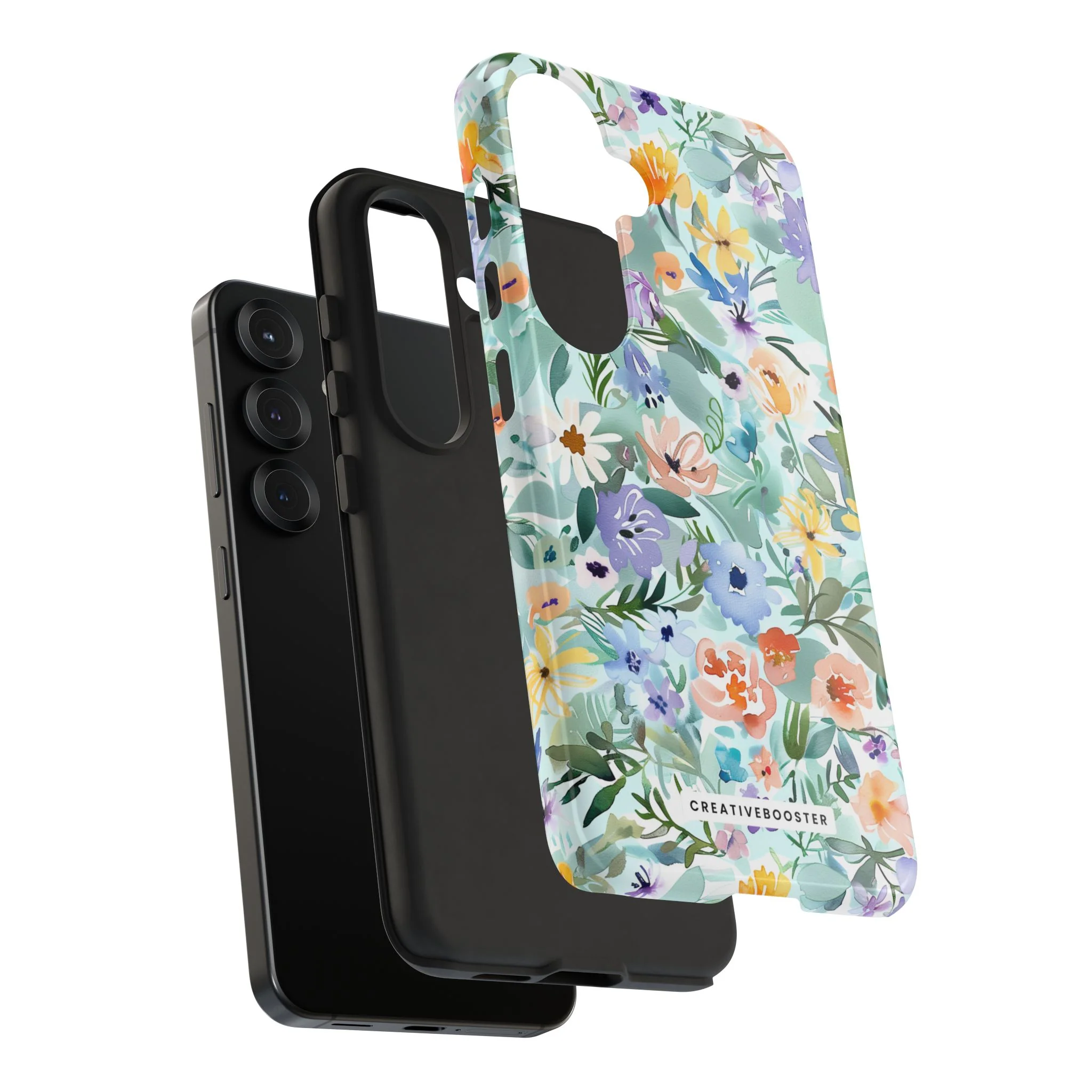 Watercolor Meadow - Tough Phone Case - Image 182