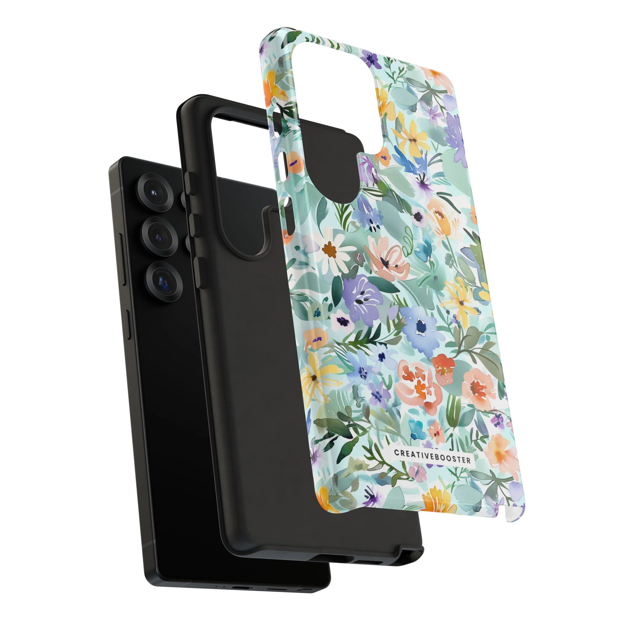 Watercolor Meadow - Tough Phone Case - Image 188