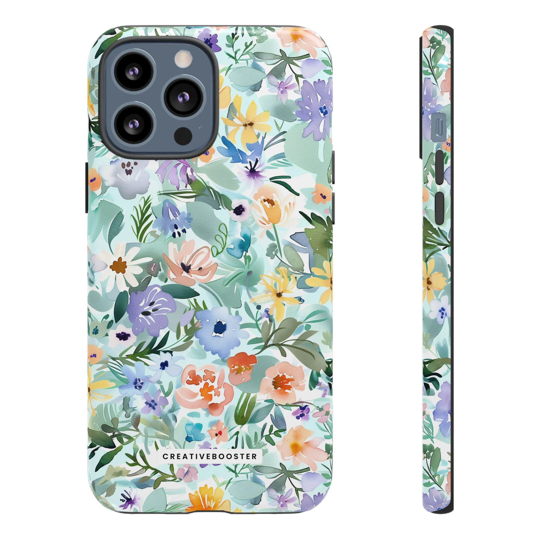Watercolor Meadow - Tough Phone Case - Image 24