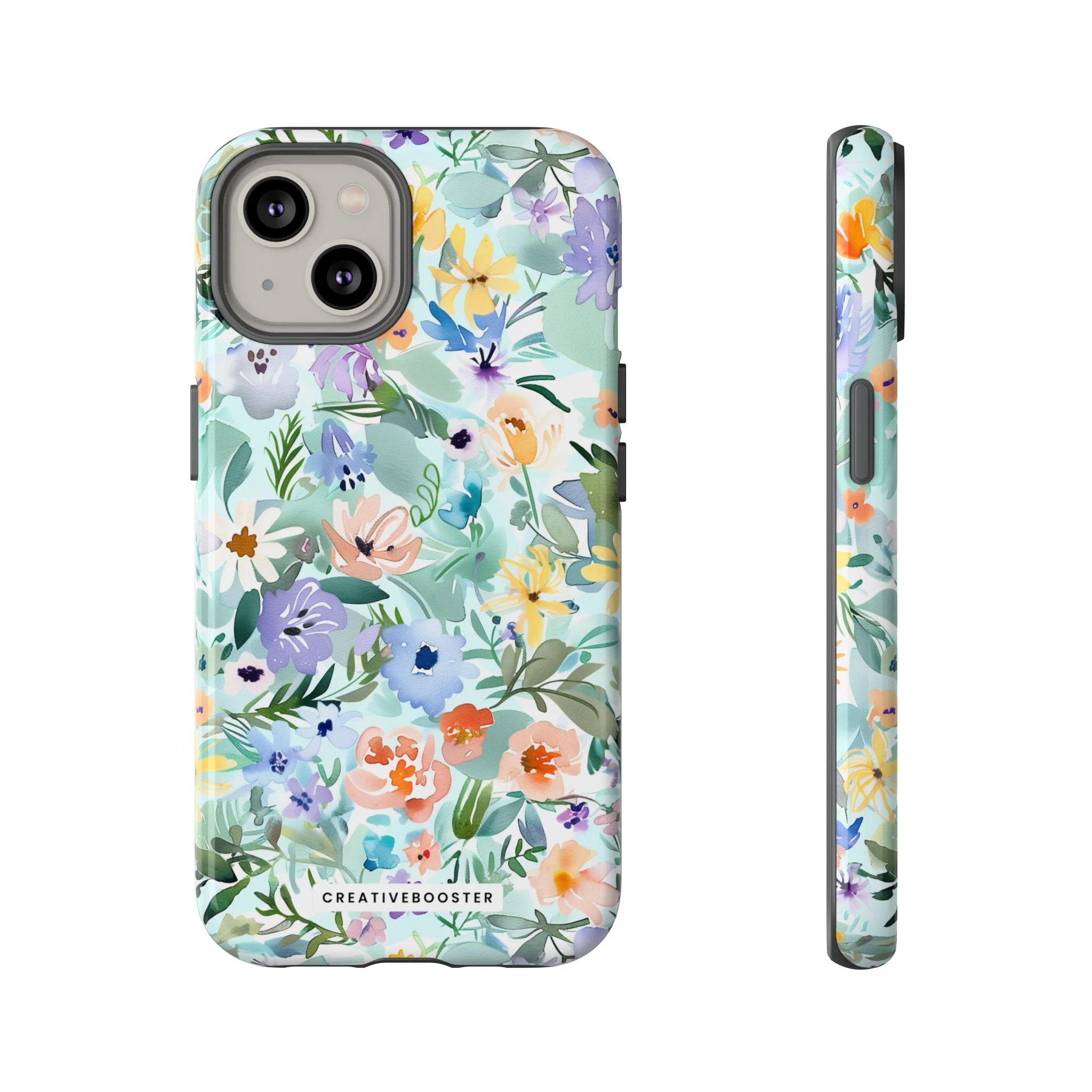 Watercolor Meadow - Tough Phone Case - Image 35