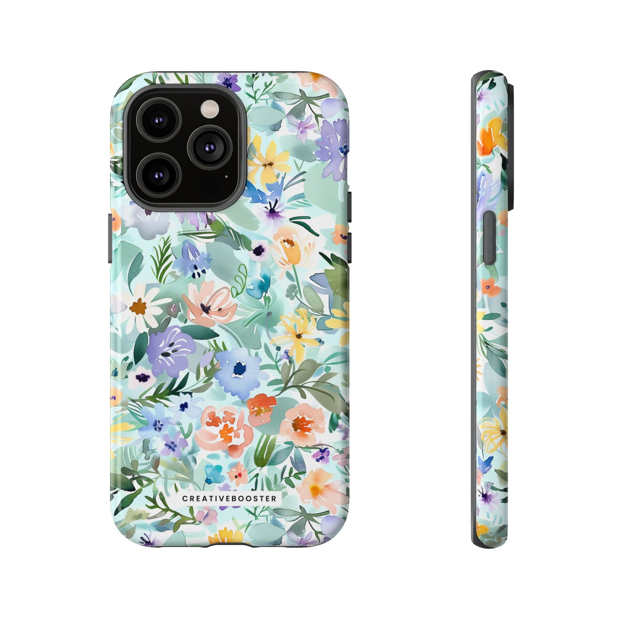Watercolor Meadow - Tough Phone Case - Image 38