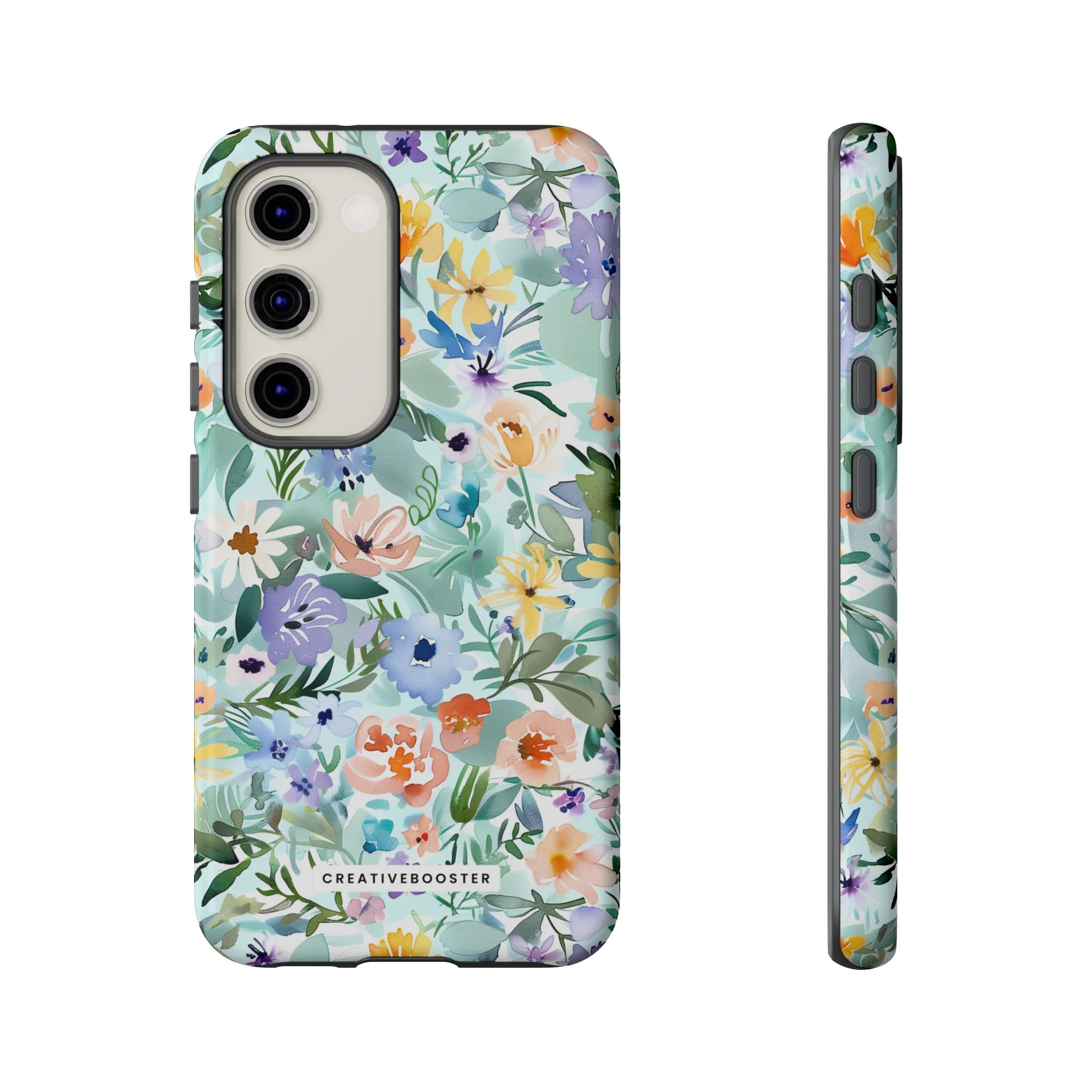 Watercolor Meadow - Tough Phone Case - Image 39