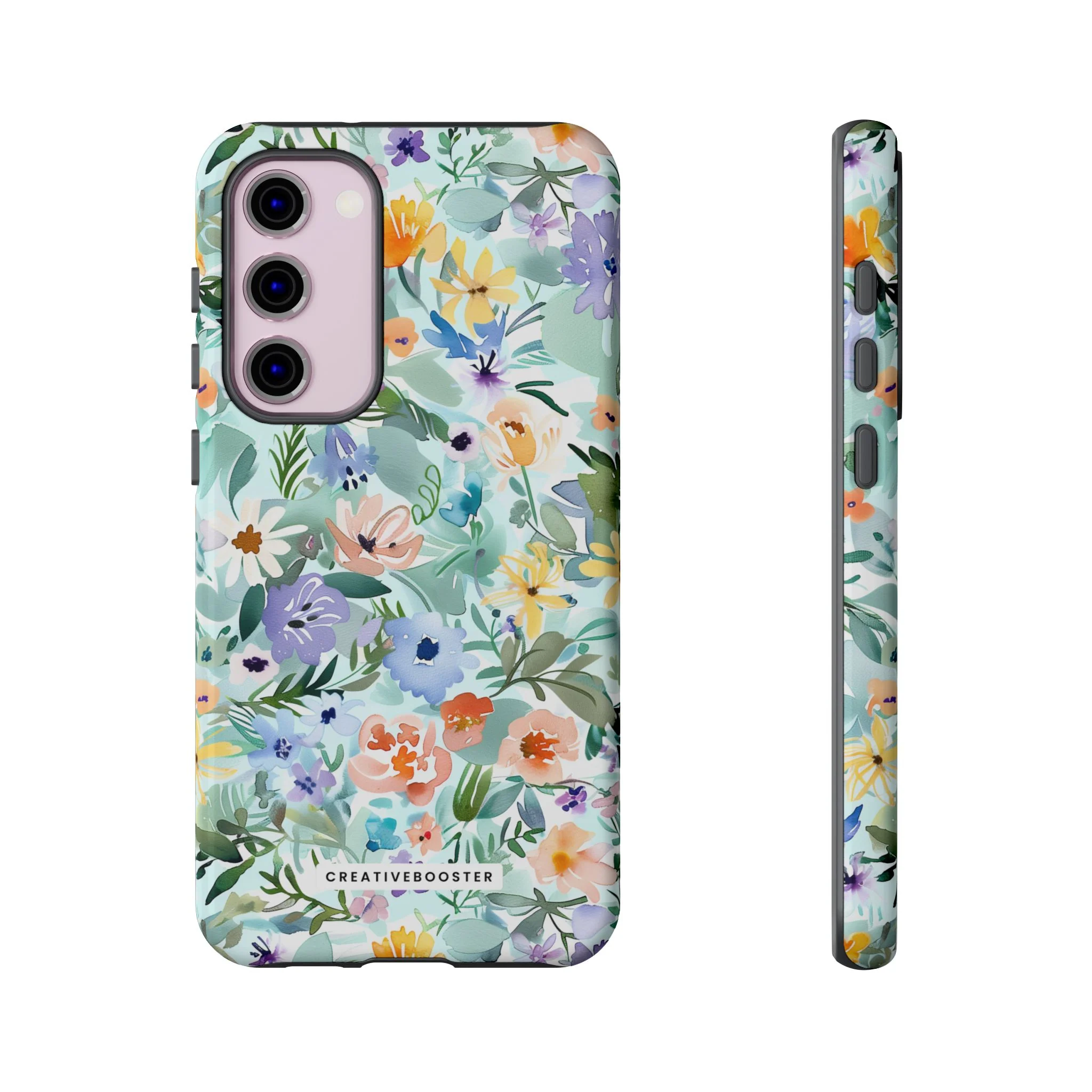 Watercolor Meadow - Tough Phone Case - Image 40