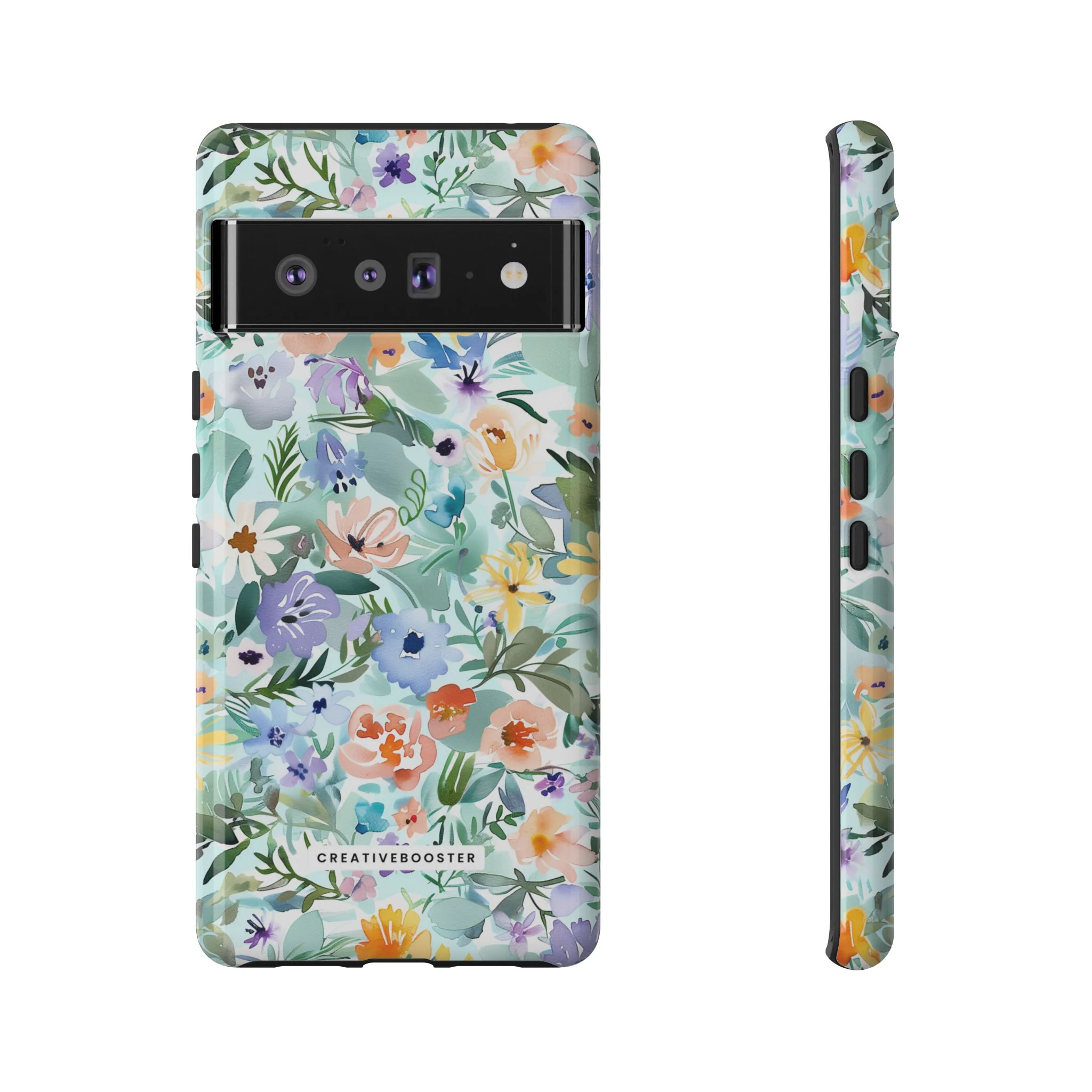 Watercolor Meadow - Tough Phone Case - Image 43