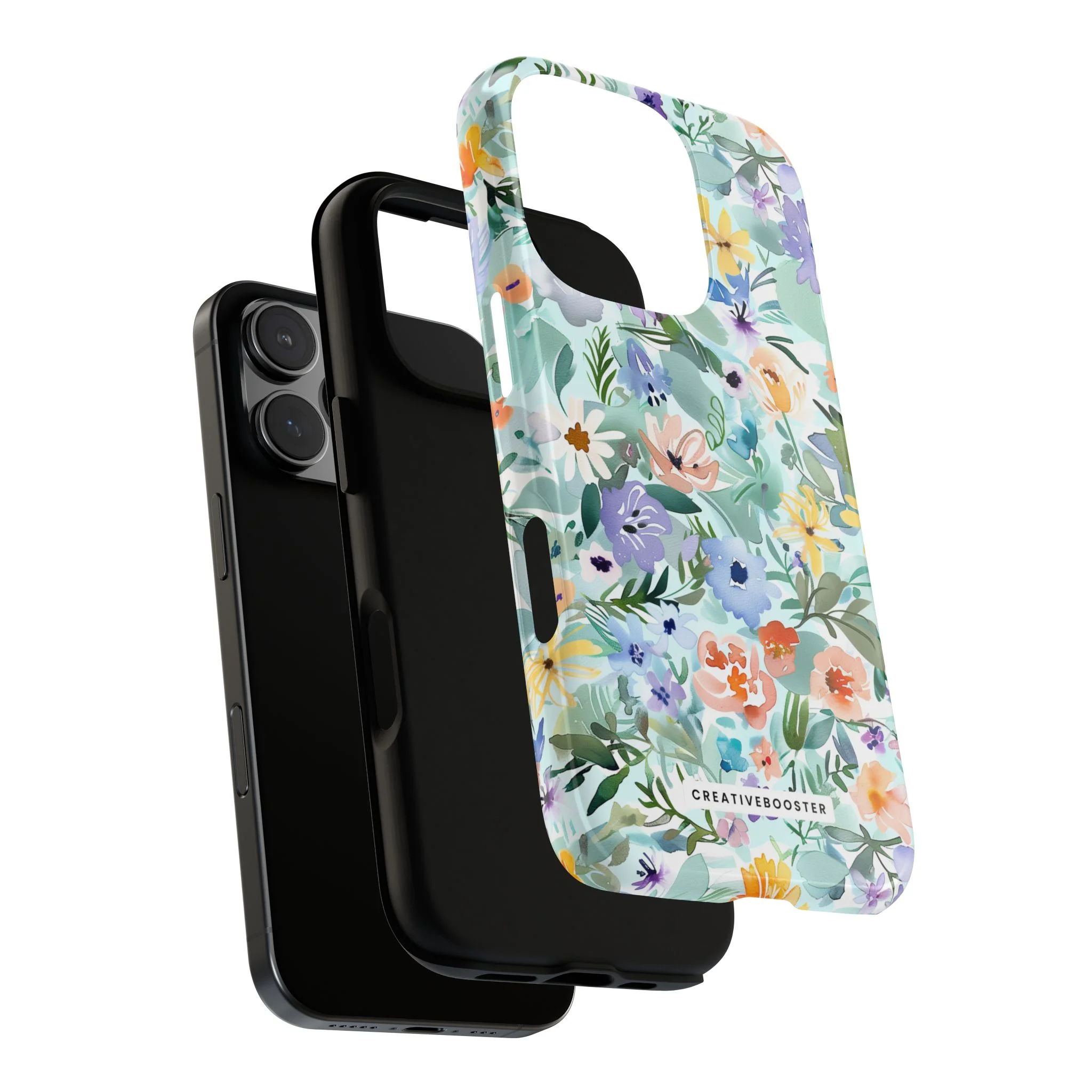 Watercolor Meadow - Tough Phone Case - Image 75