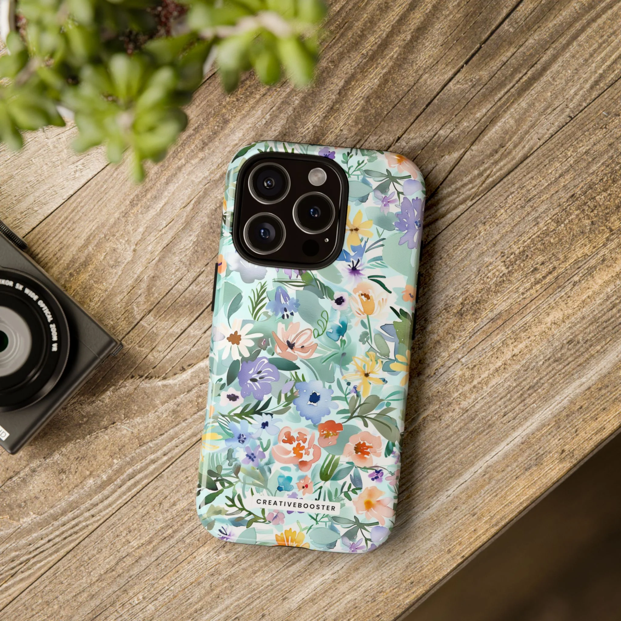 Watercolor Meadow - Tough Phone Case - Image 76