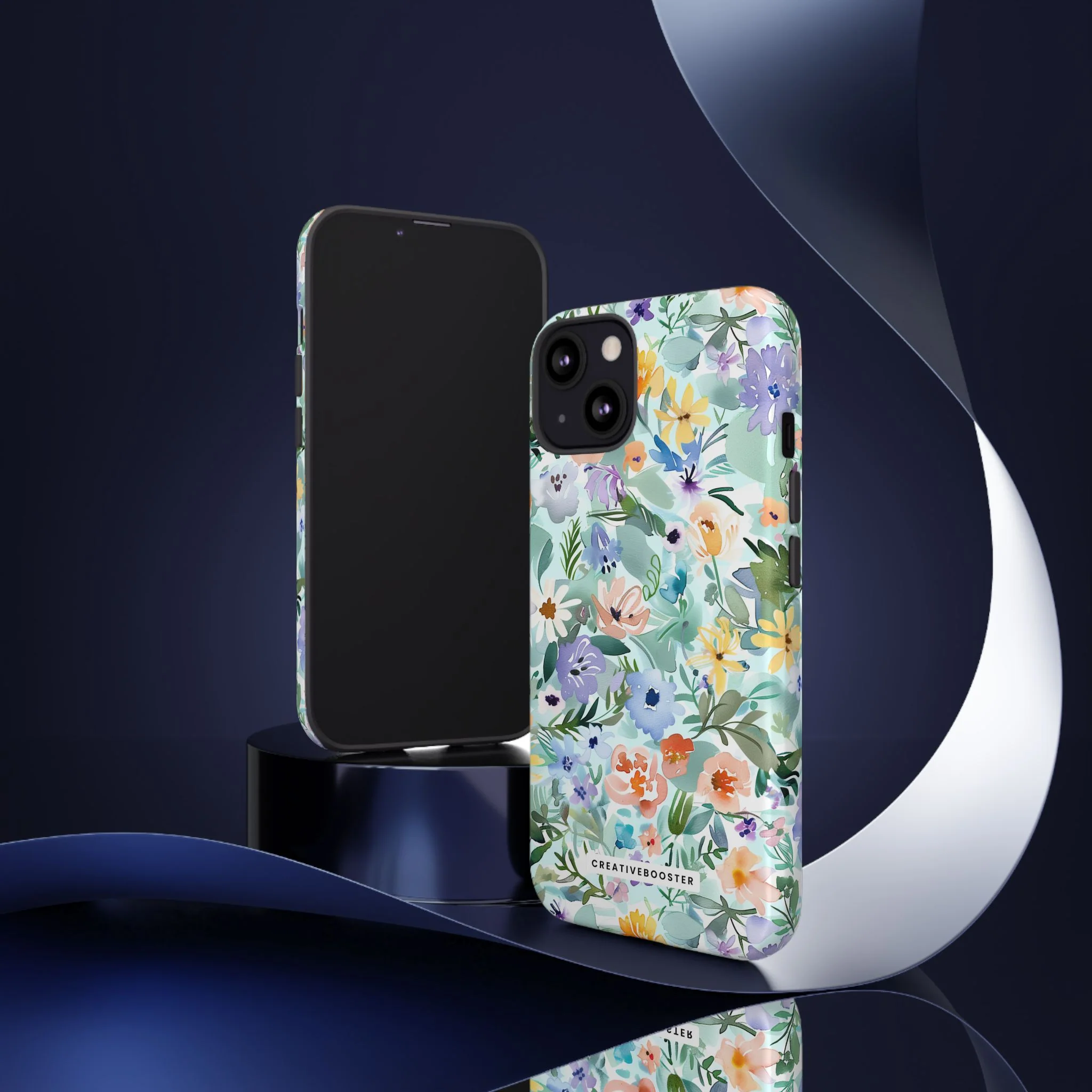 Watercolor Meadow - Tough Phone Case - Image 77