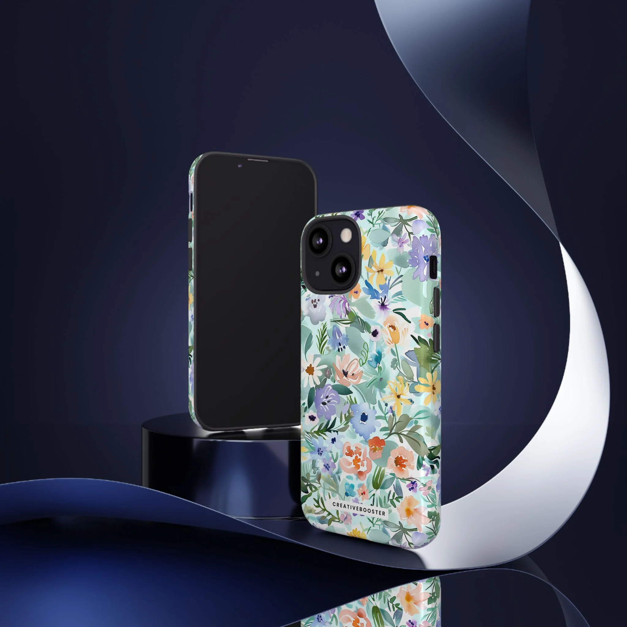 Watercolor Meadow - Tough Phone Case - Image 78
