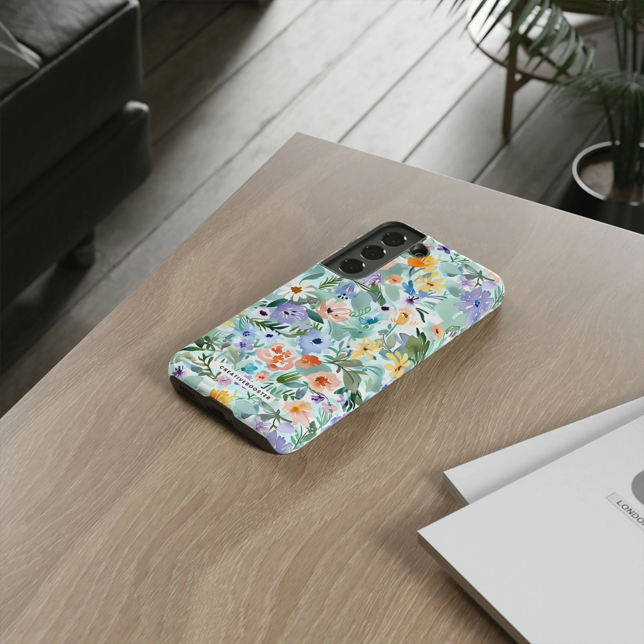 Watercolor Meadow - Tough Phone Case - Image 88