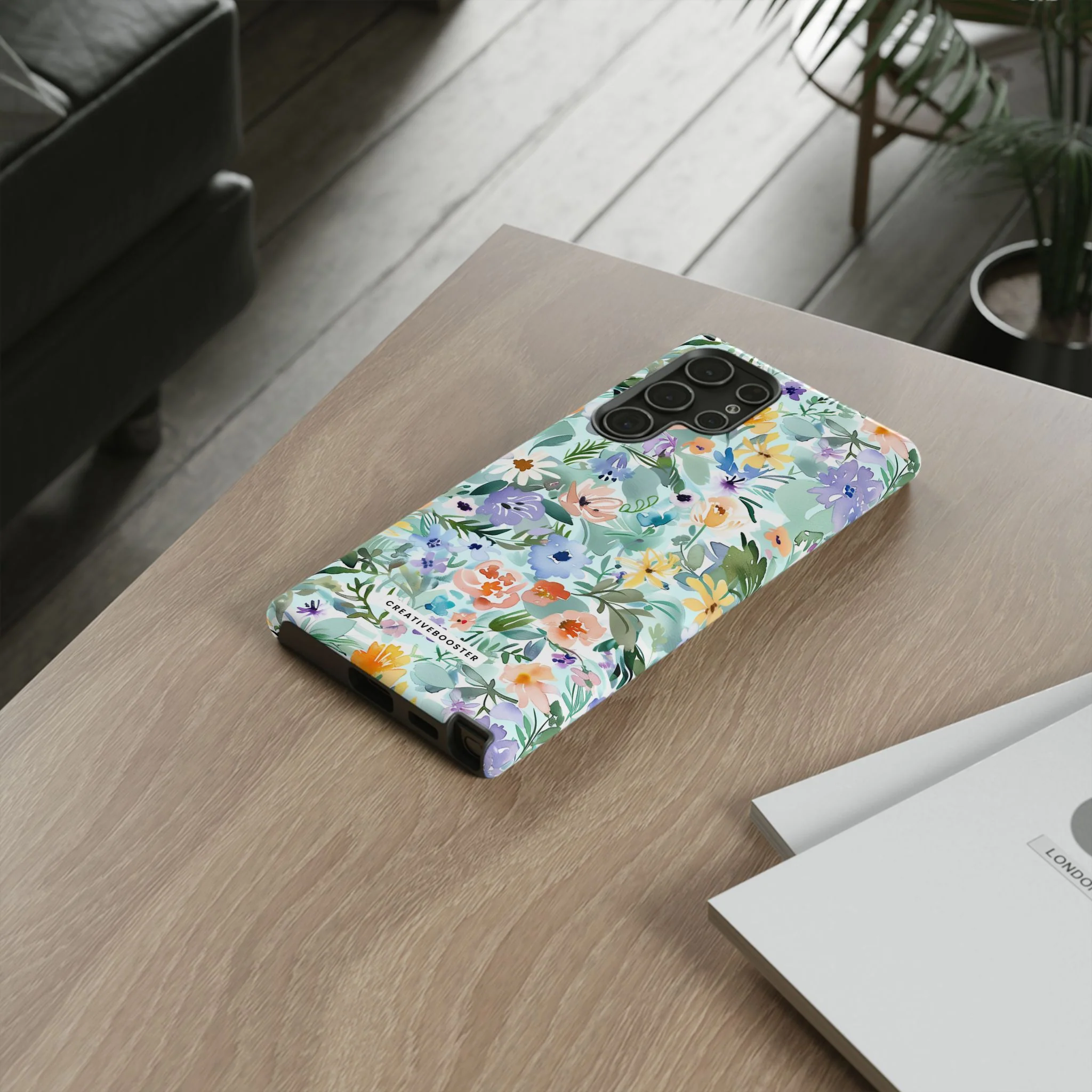 Watercolor Meadow - Tough Phone Case - Image 90