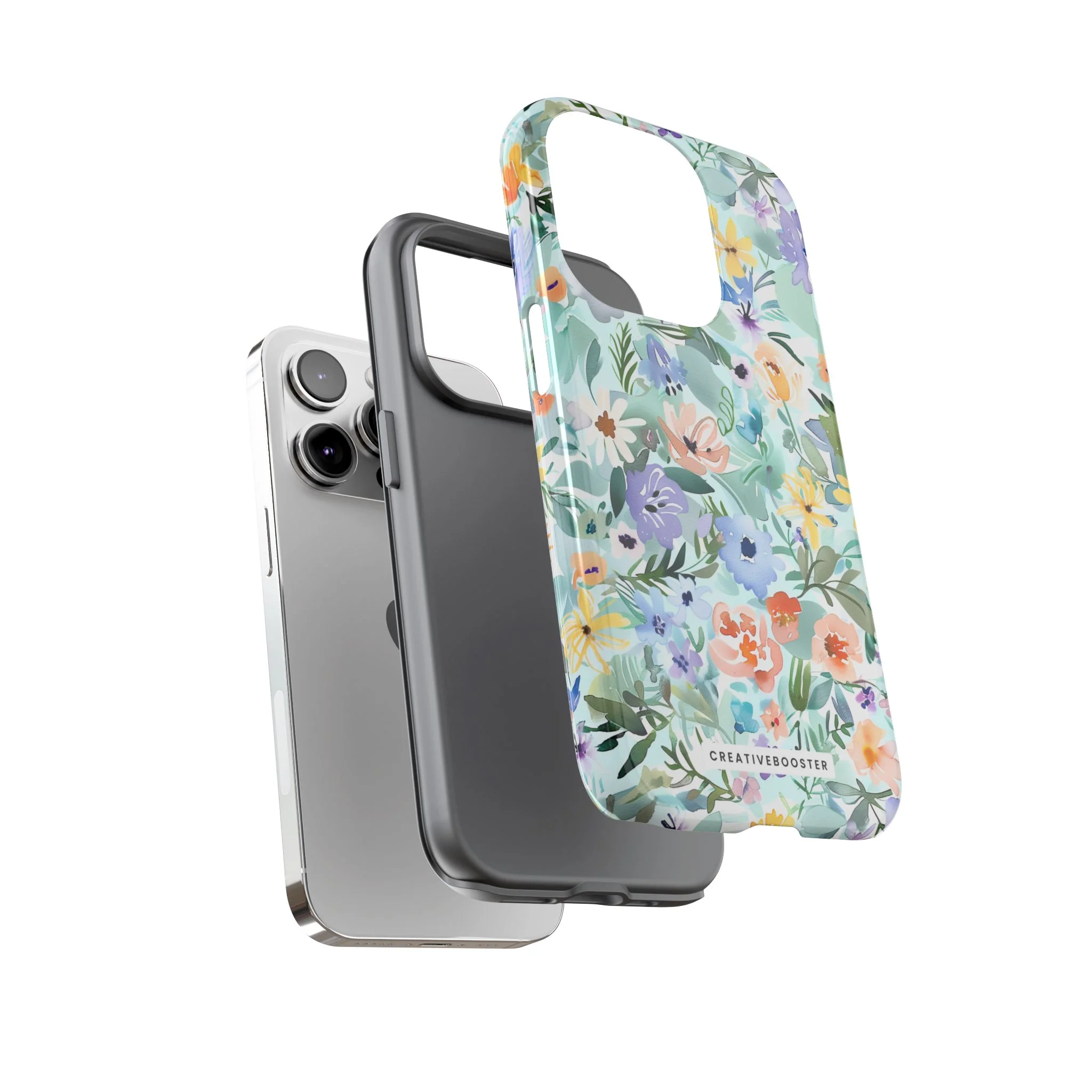 Watercolor Meadow - Tough Phone Case - Image 95