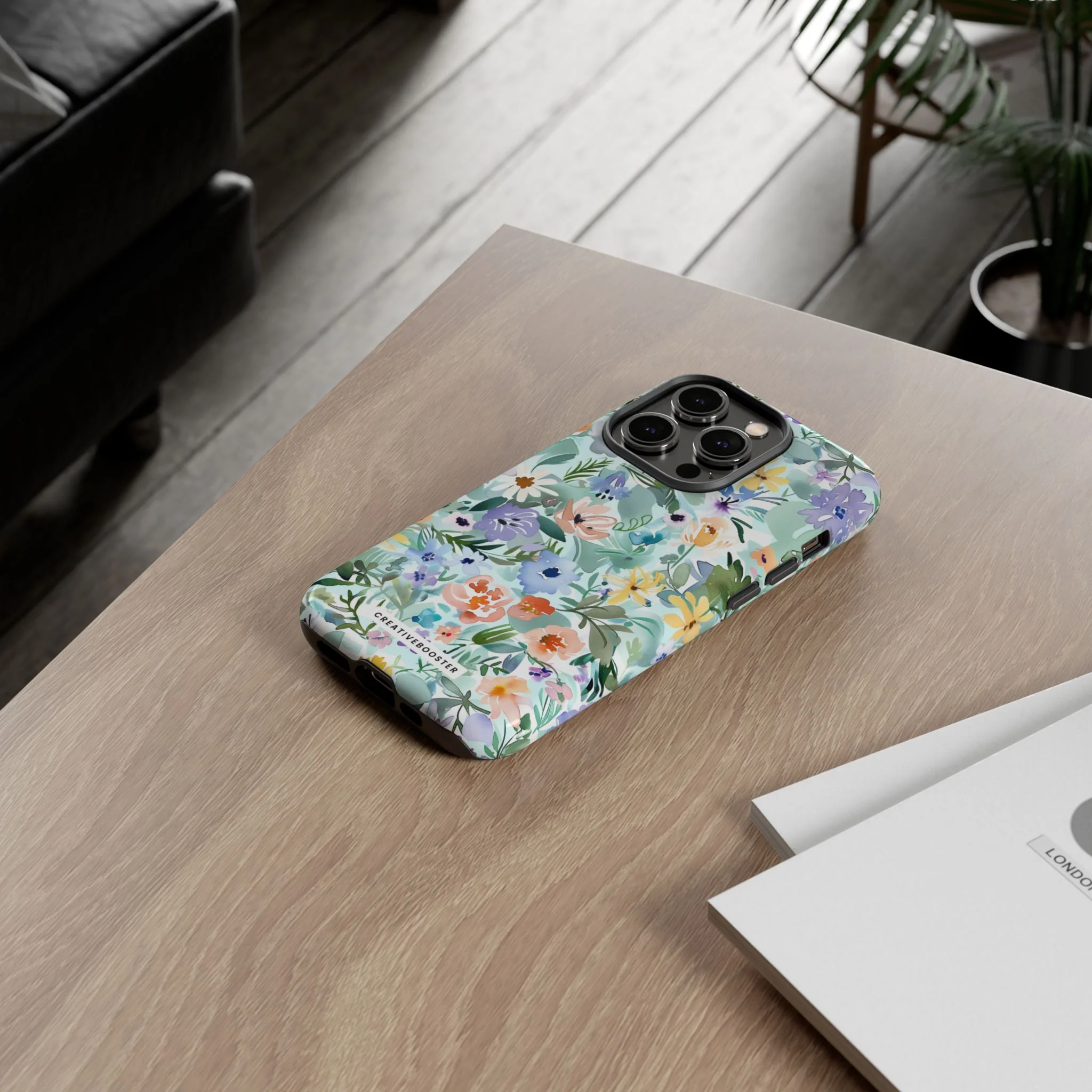 Watercolor Meadow - Tough Phone Case - Image 96